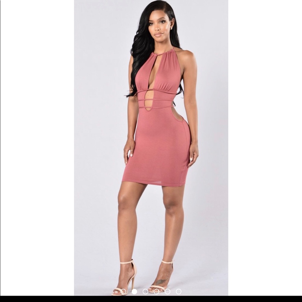 Hanging from a string dress